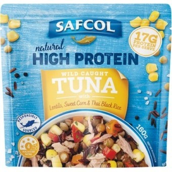 Woolworths Safcol tuna pouches 160g offer