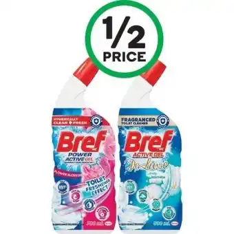 Woolworths Bref toilet gel 600-700ml offer