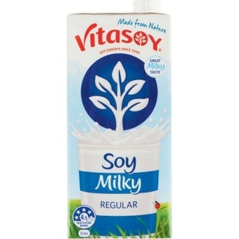 Coles Vitasoy so milky uht soy regular 1 litre offer