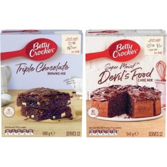 Coles Betty crocker baking mix 250g-540g offer