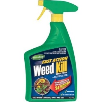 Coles Brunnings fast action weed kill ready to use 1 litre offer