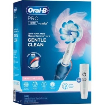 Coles Oral b pro 1500 electric toothbrush 1 pack offer