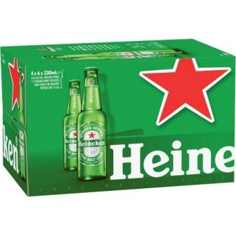 Coles Heineken bottles 24x330ml offer