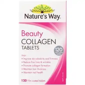 Coles Nature’s way beauty collagen 120 pack offer