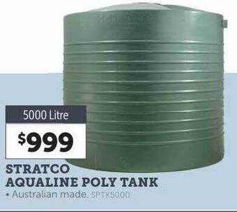 Stratco Stratco aqualine poly tank offer