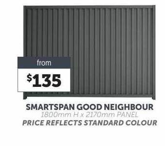 Stratco Smartspan good neighbour offer