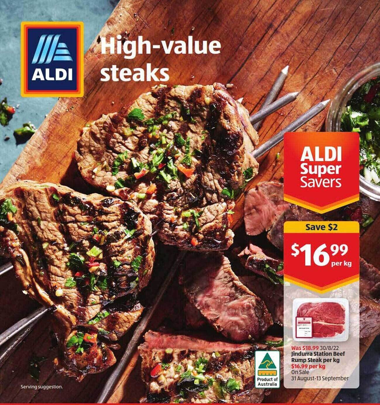 Hihgvalue steaks offer at ALDI