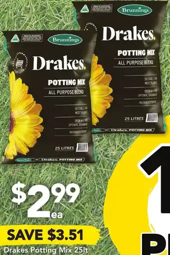 Drakes Drakes Potting Mix offer
