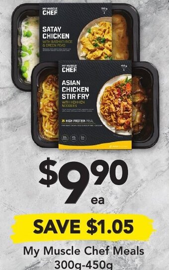 My Muscle chef Meals 300g-450g