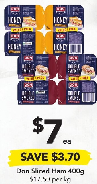 Don Sliced Ham 400g