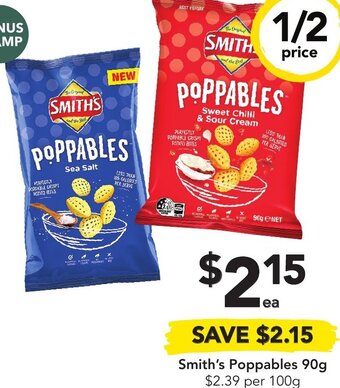 Drakes Smith's Poppables 90g offer
