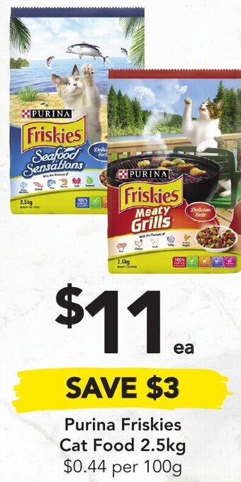 Drakes Purina Friskies Cat Food 2.5kg offer