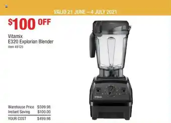 Vitamix E320 Explorian Blender
