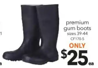 Premium Gum Boots Sizes 39-44