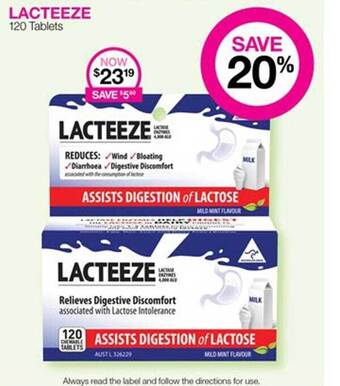 Priceline Lacteeze offer