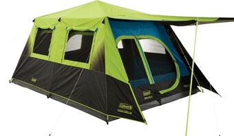 BCF Coleman darkroom 10p instant tent offer