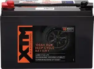BCF Xtm dc12-100 agm battery offer