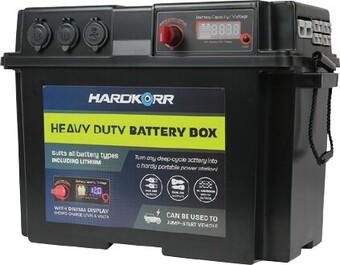 BCF Hardkorr heavy duty battery box offer