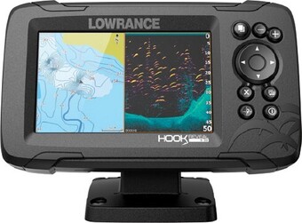 BCF Lowrance hook reveal 5 splitshot sounder offer