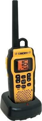BCF Uniden handheld mhs050 marine radio offer