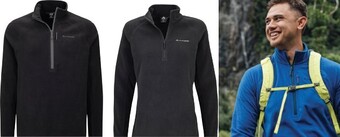 BCF Macpac mens & womens tui fleece pullovers offer