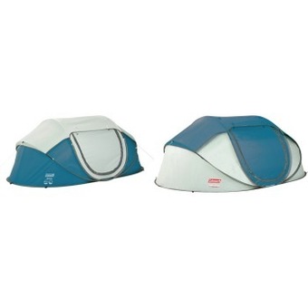BCF Coleman pop up tents offer