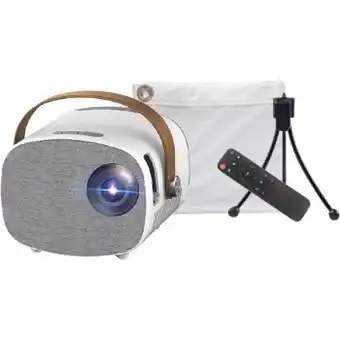 Wanderer projector with screen