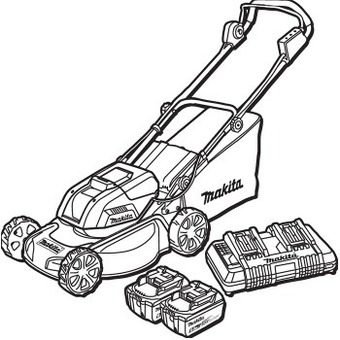 Bunnings Makita 18v brushless lawn mower kit offer
