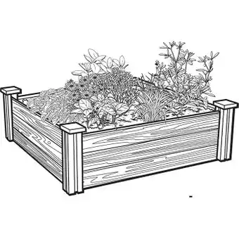 Bunnings Birdies heritage timber raised garden bed offer