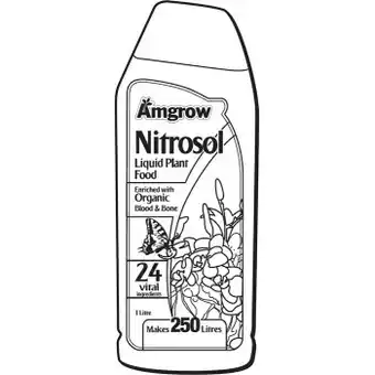Bunnings Amgrow 1l nitrosol liquid fertiliser offer