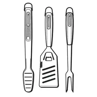 Bunnings Matador 3 pce bbq tool set offer