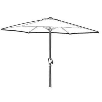 Bunnings Marquee ‘jasper’ round market umbrella offer