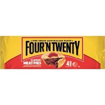 IGA Four’n twenty meat pies 4 pack selected varieties offer