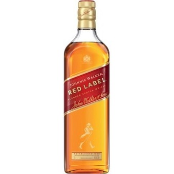 Johnnie walker red label scotch 1 litre