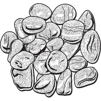 Tuscan path 15kg polished pebbles