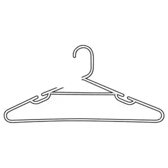 Sunfresh clothes hangers pack of 10