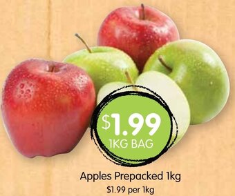 Spudshed Apples Prepacked 1kg offer