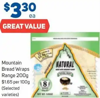 Mountain Bread Wraps 200 g