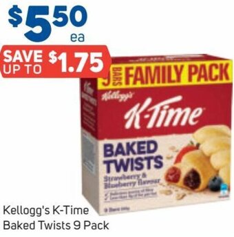 Foodland Kellogg's K-Time Baked Twists offer