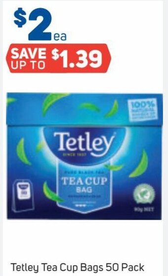 Foodland Tetley Tea Cup Bags offer