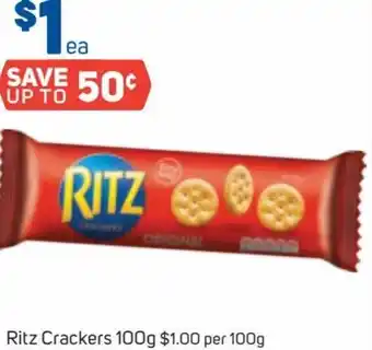 Foodland Ritz Crackers 100 g offer