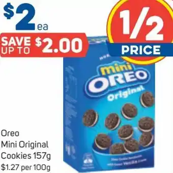 Foodland Oreo Mini Original Cookies 157 g offer