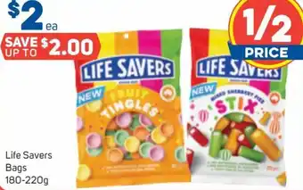 Foodland Life Savers Bags 180-220 g offer