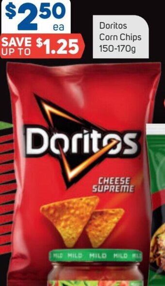 Foodland Doritos Corn Chips 150-170 g offer
