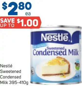 Foodland Nestlé Sweetened Condensed Milk 395-410 g offer