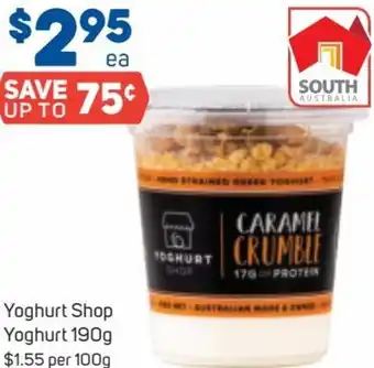 Foodland Yoghurt Shop Yoghurt 190 g offer