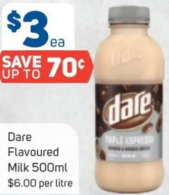 Foodland Dare Flavoured Milk 500 ml offer