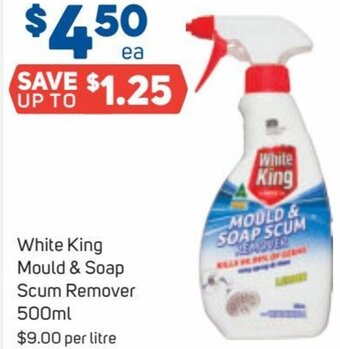 Foodland White King Mould & Soap Scum Remover 500 ml offer