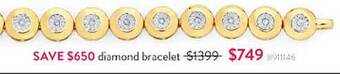 Goldmark Diamond bracelet offer