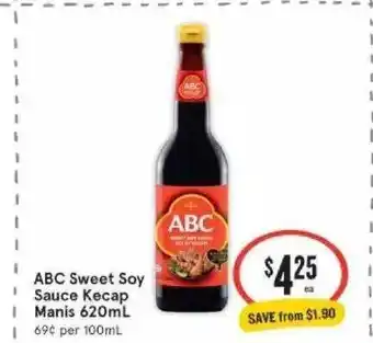 IGA Abc sweet soy sauce kecap manis offer